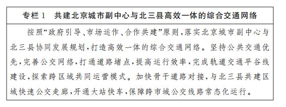 专栏1 共建北京城市副中心与北三县高效一体的综合交通网络 专栏1 共建北京城市副中心与北三县高效一体的综合交通网络.jpg